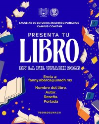 FEM-COMITÁN TE INVITA A PRESENTAR TU LIBRO EN LA XIII FIL 2026