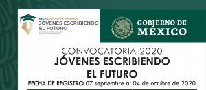 CONVOCATORIA DE BECA "JÓVENES ESCRIBIENDO EL FUTURO"